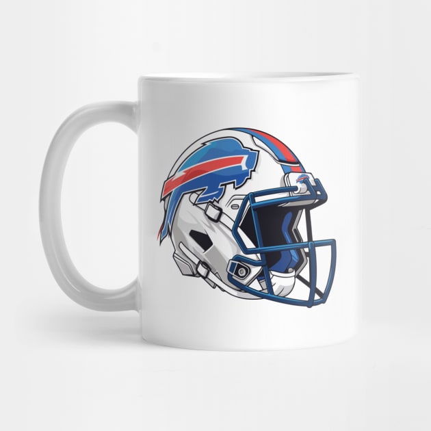 Buffalo Bills Helmet by vectrus